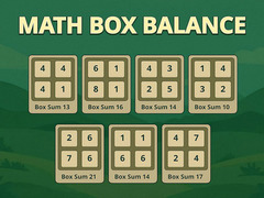 Gioco Math Box Balance