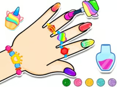Gioco Coloring Book: Nail Art & Bracelet Diy