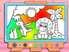 Gioco Coloring Book: Jurassic Dinosaurs