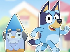 Gioco Jigsaw Puzzle: Bluey & Bingo Obstacle Course