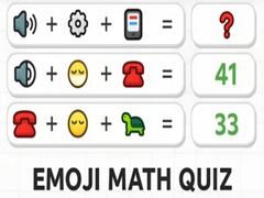 Gioco Emoji Math Quiz