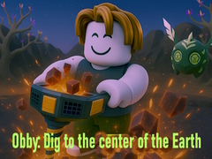 Gioco Obby: Dig to the center of the Earth