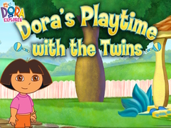 Gioco Dora the Explorer Dora's Playtime with the Twins