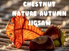 Gioco Chestnut Nature Autumn Jigsaw