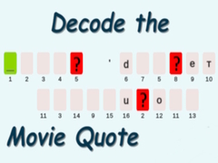 Gioco Decode the Movie Quote