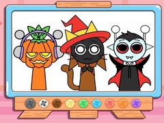 Gioco Coloring Book: Incredibox Sprunki Halloween