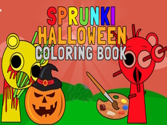 Gioco Sprunki Halloween Coloring Book