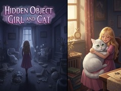 Gioco Hidden Object - Girl and Cat