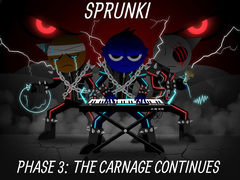 Gioco Sprunki Phase 3: The Carnage Continues