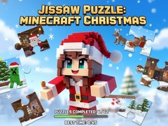 Gioco Jigsaw Puzzle: Minecraft Christmas