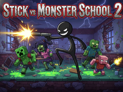Gioco Stick vs Monster School 2