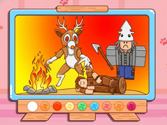 Gioco Coloring Book: 99 Nights In The Forest