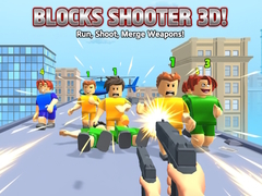 Gioco Blocks Shooter 3D! Run, Shoot, Merge Weapons!
