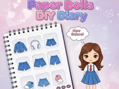 Gioco Paper Dolls DIY Diary