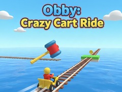 Gioco Obby: Crazy Cart Ride