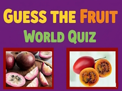 Gioco Guess The Fruit World Quiz
