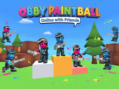 Gioco Obby Paintball: Online with Friends