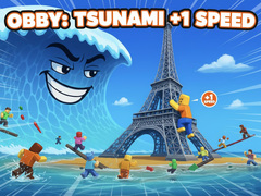 Gioco Obby: Tsunami +1 speed