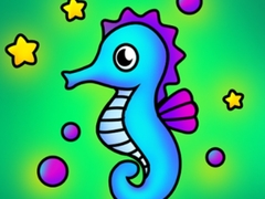 Gioco Seahorse Coloring