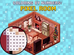 Gioco Coloring by Numbers. Pixel Room