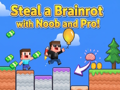 Gioco Steal a Brainrot with Noob and Pro!