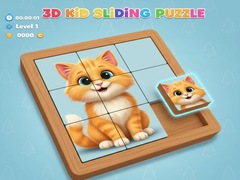 Gioco 3D Kid Sliding Puzzle