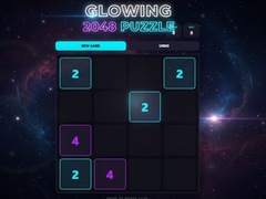 Gioco Glowing 2048 Puzzle