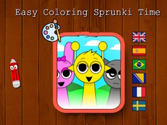 Gioco Easy Coloring Sprunki Time