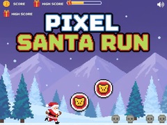 Gioco Pixel Santa Run