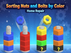Gioco Sorting Nuts and Bolts by Color: Home Repair