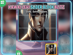 Gioco Kawaii Levi Slider Block Blitz