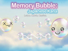 Gioco Memory Bubble: Japanese Kana