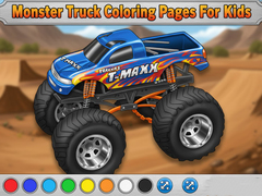 Gioco Monster Truck Coloring Pages For Kids