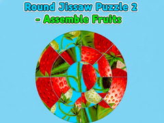 Gioco Round jigsaw Puzzle 2 - Assemble Fruits