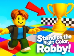 Gioco Stand on the Right Color, Robby!