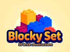 Gioco Blocky Set 3d brick constructions