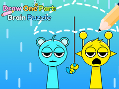Gioco Draw One Part Brain Puzzle