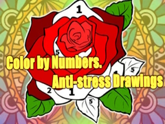 Gioco Color by Numbers. Anti-stress Drawings