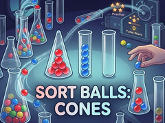 Gioco Sort Balls: Cones