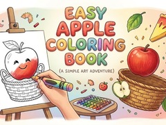 Gioco Easy Apple Coloring Book