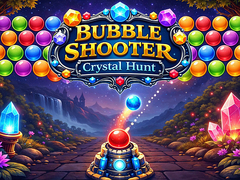 Gioco Bubble Shooter Crystal Hunt