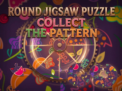 Gioco Round jigsaw Puzzle - Collect the Pattern
