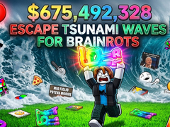 Gioco Escape Tsunami Waves for Brainrots