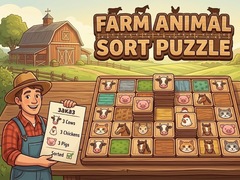 Gioco Farm Animal Sort Puzzle