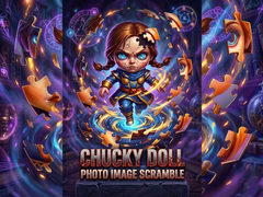 Gioco Chucky doll Photo Image Scramble