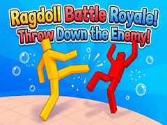 Gioco Ragdoll Battle Royale! Throw Down the Enemy!