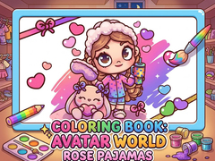 Gioco Coloring Book: Avatar World Rose Pajamas