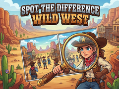 Gioco Spot the Difference: Wild West
