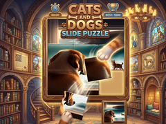 Gioco Cats and Dogs Slide Puzzle
