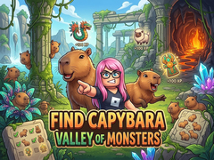 Gioco Find Capybara: Valley of Monsters